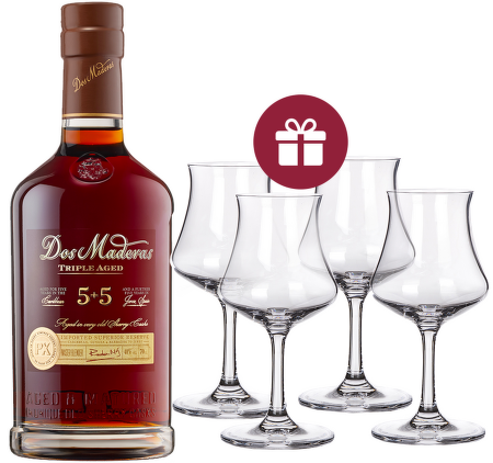 Dos Maderas P.X. 5+5 0,7l + dárek