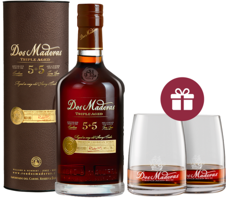 Dos Maderas P.X. 5+5 box 0,7l + dárek