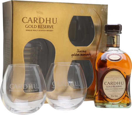 Cardhu Gold Reserve 0,7l + sklenice
