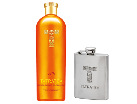 Tatratea 57% Rosehip & Sea Buckthorn Tea liqueur 0,7l + placatka