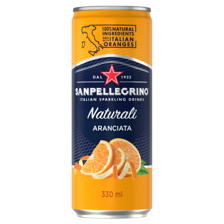 Sanpellegrino Aranciata plech 33 cl