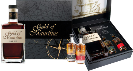 Gold Of Mauritius Seafarer Box 0,7l + 2 x 0,05l