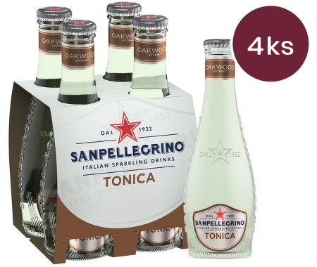 Sanpellegrino Tonic sklo 20cl - 4 ks