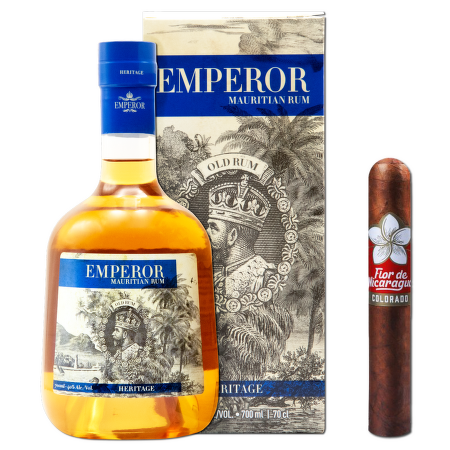Emperor Rum Heritage, Mauritius 0,7l + dárek