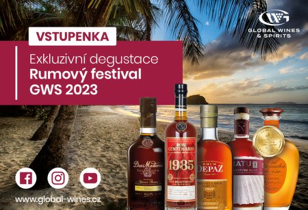 Vstupenka na degustaci Rumfest 28.6.2023, Karlín