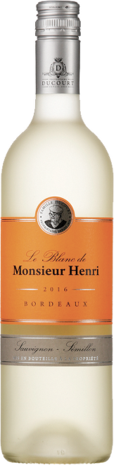 Le Blanc de Monsieur Henri Vignobles Ducourt Bordeaux AOC