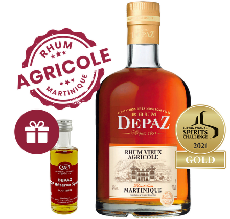 Depaz VS Martinique 0,7l + dárek