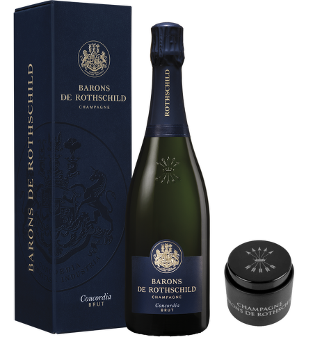 Barons de Rothschild Concordia Brut box 0,75l + dárek
