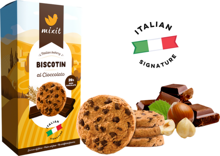 Italian Bakery Biscotin al Cioccolato170g, Mixit