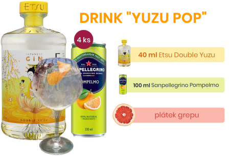 Gin&Tonic Fest: Etsu Double Yuzu Japanese Gin + dárek