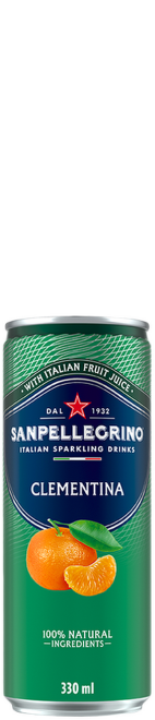Sanpellegrino Clementina plech 33 cl