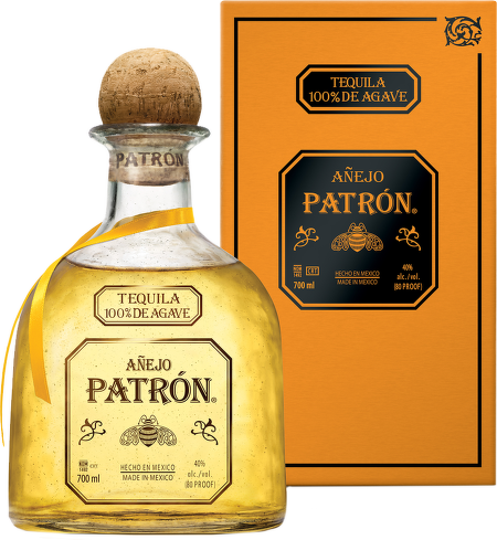 Patrón Anejo 100% Agave Tequila 0,7l