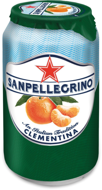 Sanpellegrino Clementina plech 33 cl