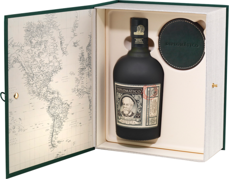 Diplomático Reserva Exclusiva 0,7l + 2 podtácky