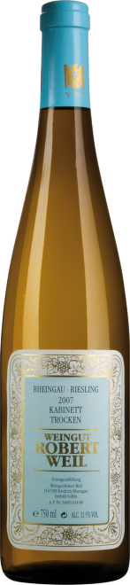 Robert Weil Riesling Kabinet trocken,VDP