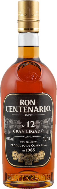 Centenario Rum 12 Years Old Gran Legado 0,7l