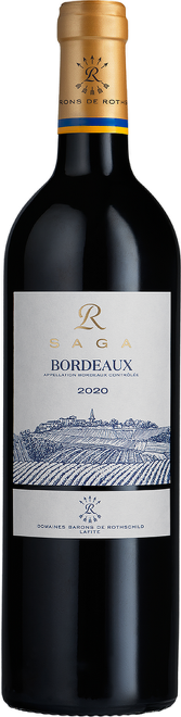 Saga R Bordeaux Rouge