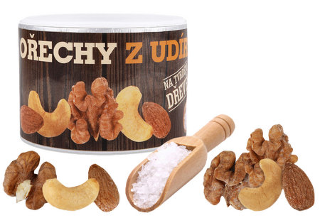 Ořechy z udírny, 170 g, Mixit