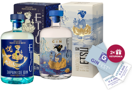 Gin&Tonic Fest: Etsu 2x + 2 x vstupenka na GinFest 2023