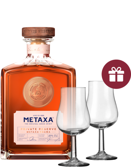 Metaxa Private Reserve 0,7l + dárek
