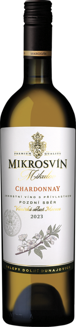 Chardonnay, pozdní sběr, Mikrosvín