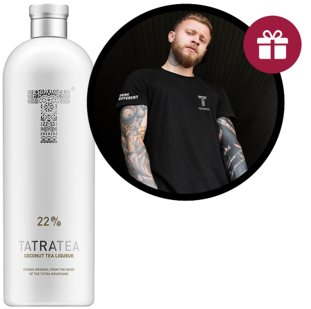 Tatratea 22% Coconut Tea liqueur 0,7l + dárek