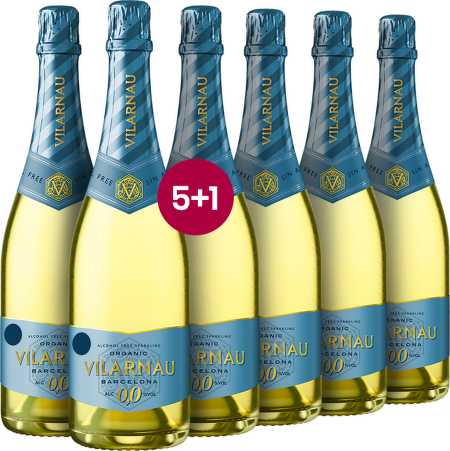 Vilarnau Cava Brut nealko víno 5+1 - gastro