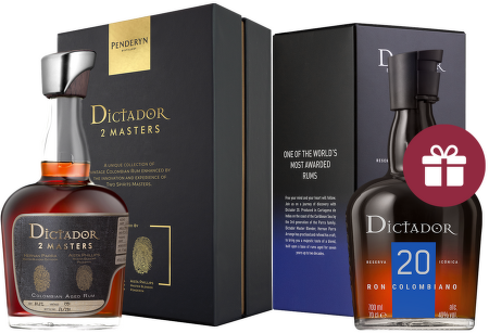 Dictador Rum 2 Masters, Penderyn 1991 + dárek