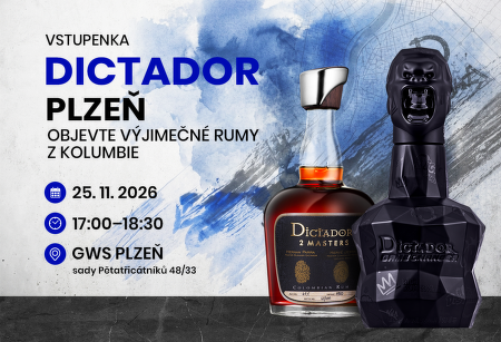 Vstupenka na Dictador VIP Masterclass 25.11.2026 Plzeň