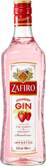 Zafiro Pink Premium Gin Strawberry 1l