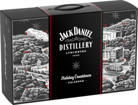 Jack Daniel´s Whiskey kalendář (21x0,05l)