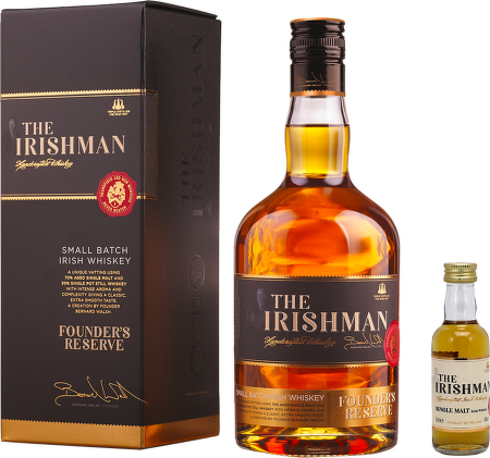 Den sv. Patrika: Irishman Founders Reserve + dárek