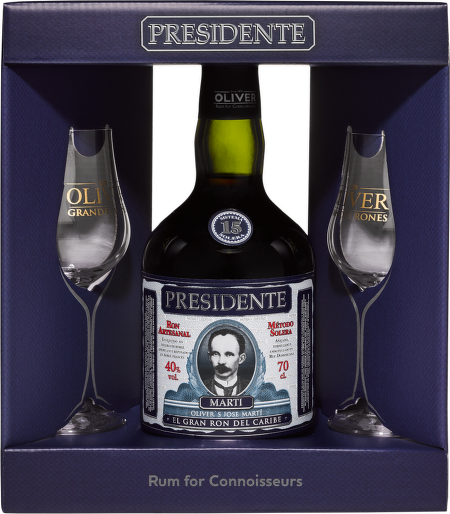 Presidente Marti 15 Sistema Solera 0,7l + sklenice