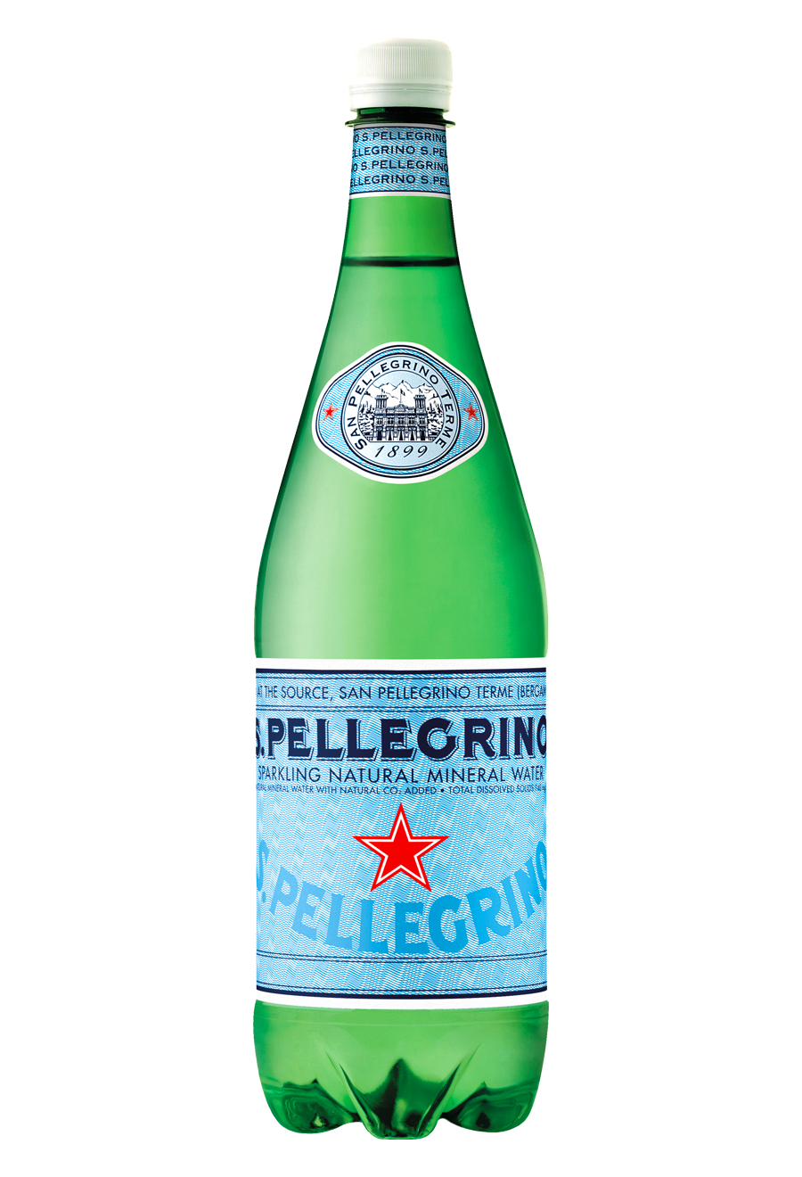 San Pellegrino PET 1L - 6 kusů (27 Kč/ks) - gastro | Global Wines & Spirits