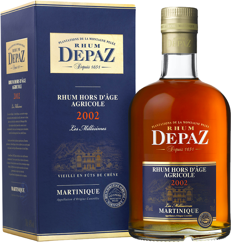 デパズ DEPAZ RHUM シングルカスク2002 終売品