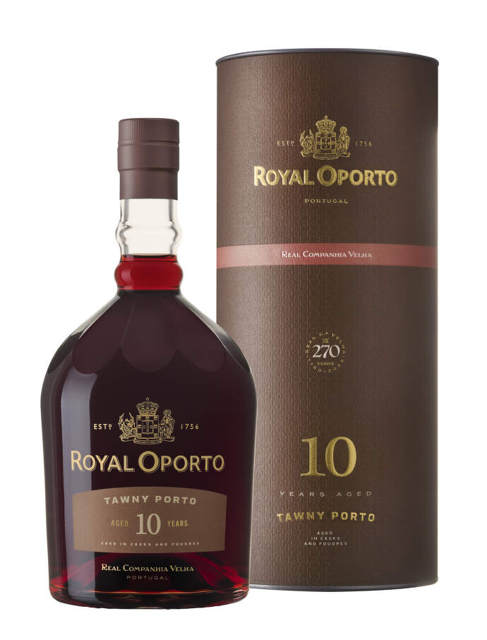 Royal Oporto 10 Year Old - bottle + tube (1)