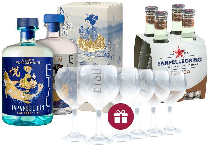 GW_balicky_gin_fest_2023_Etsu-Japanese-Gin-+-Etsu-Pacific-Ocean-Water-+-sada-6-sklenic-ETSU-+-4x-tonic-sklo (1)