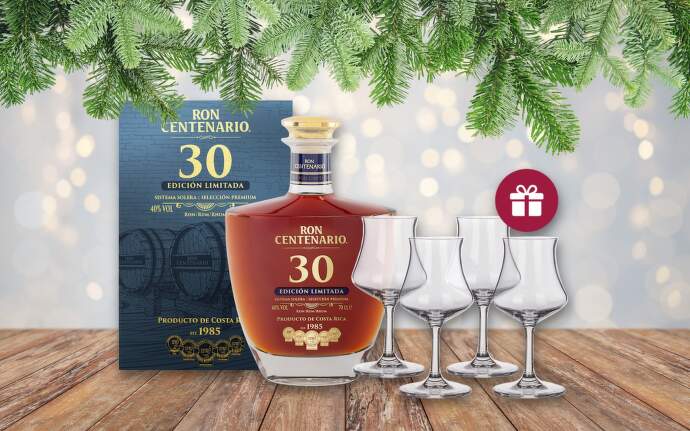 Centenario 30 + skleničky jako dárek