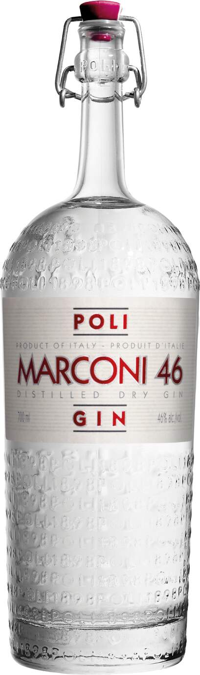 Marconi 46 Gin, Jacopo Poli, 0,7 l